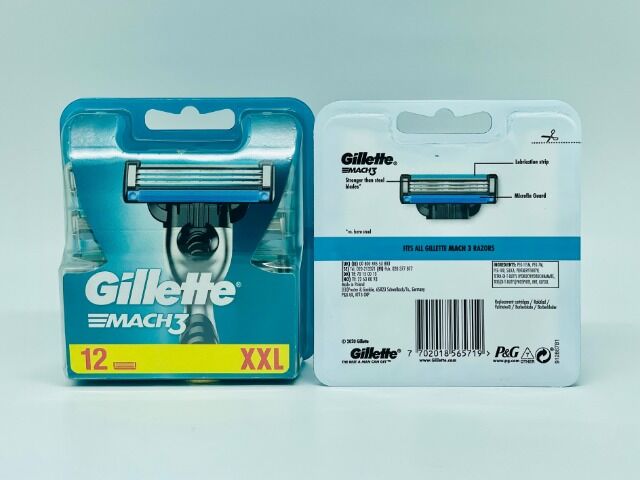 GILLETTE MACH3 RASIERKLINGEN 12ER