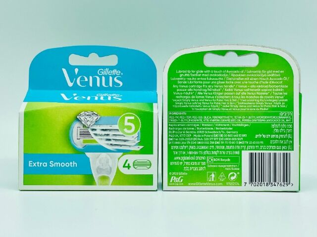 GILLETTE VENUS EXTRA SMOOTH RASIERKLINGEN 4ER