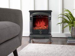 freistehender elektrischer Kamin