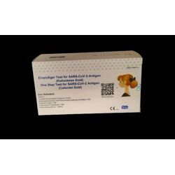 Getein Biotech Coronavirus Antigen 5er Pack, Schnelltest für Laien, MHD: 4/24 CE, VE: 600/5