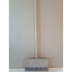 Schneeschieber Aluminium mit Stiel