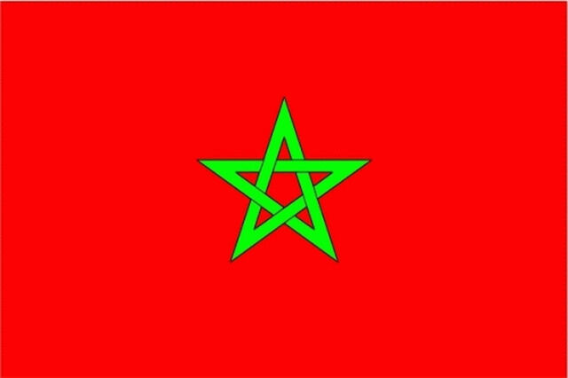 XXL Flagge Marokko 250 x 150 cm Casablanca Afrika Flagge Maghreb Africa Cup Weltmeisterschaft Fußball Fanartikel Fanflagge Fanfahne