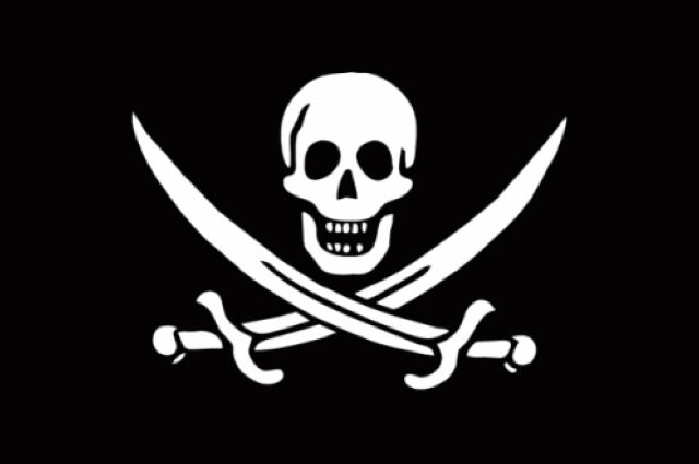 XXL Flagge PIRAT MIT SÄBEL 250 x 150 cm Jolly Roger Piratenflagge Totenkopfflagge 7 Weltmeere Hissflagge Sturmflagge Fahne Piraten Korsaren 