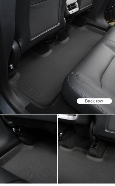 3D Fußmatten Set passend für Tesla Model Y / Performance Gummimatten rutschfest wasserfest Autofußmatten, Fußmatten, passgenaue Automatten 