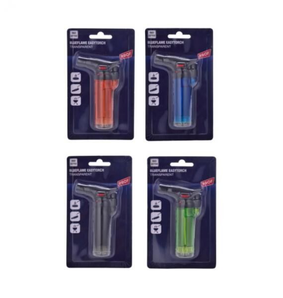  PROF lighter Jet Flame transparent / blister card