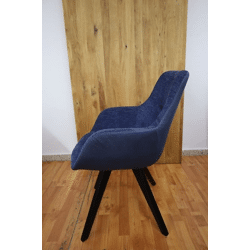 Armrest chair Chair +Rotatable +Solid wood +Back swivel function