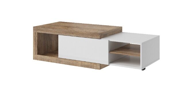 Couchtisch + Ausziehbar + Einlegebodenkanten + Neu auf Lager