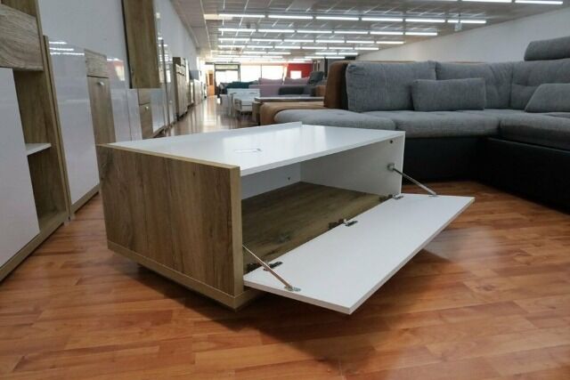 Couchtisch + Neu auf Lager + Stauraum + Holz Optik