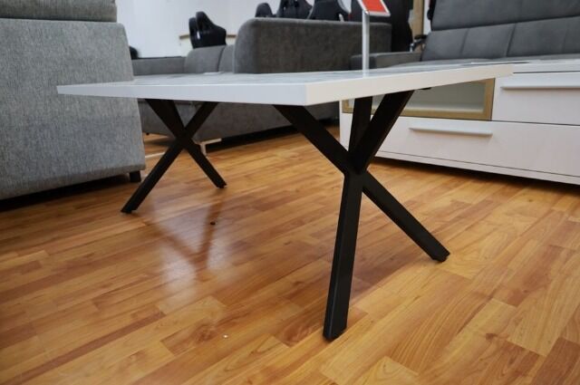 Couchtisch Tisch + Marmor Optik schwarz oder weiß Neu auf Lager