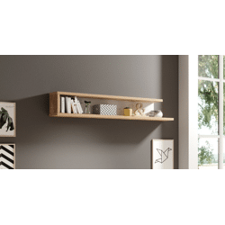 Wohnwand +Holz Optik + Ablagefläche 