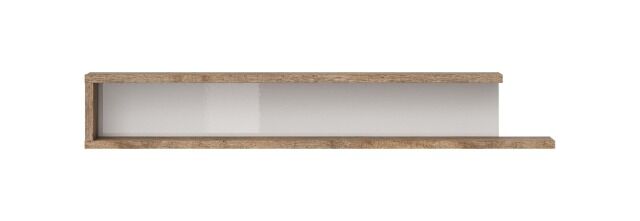 Wohnwand +Holz Optik + Ablagefläche 