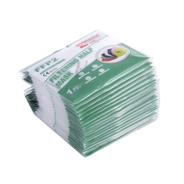 FFP2 Masken Halbmasken - Schutz CE 0370 schwarz