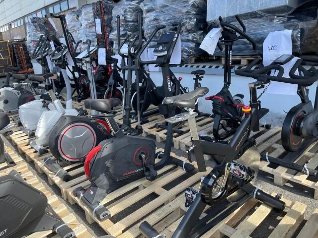 Finnlo, Hammer, Kettler Fitnessgeräte Speedbike Laufband Ergometer Fahrradsimulator Ellipsentrainer Restposten Großhandel