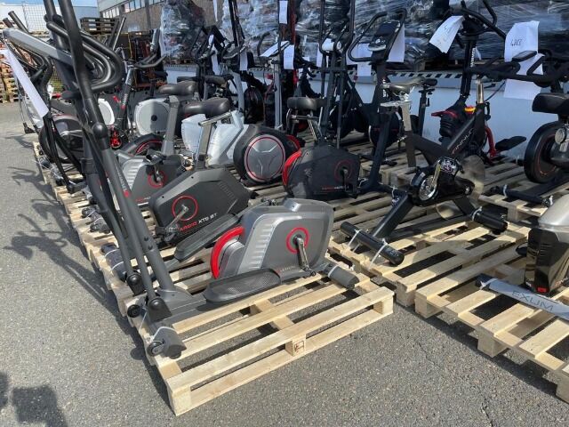 Finnlo, Hammer, Kettler Fitnessgeräte Speedbike Laufband Ergometer Fahrradsimulator Ellipsentrainer Restposten Großhandel