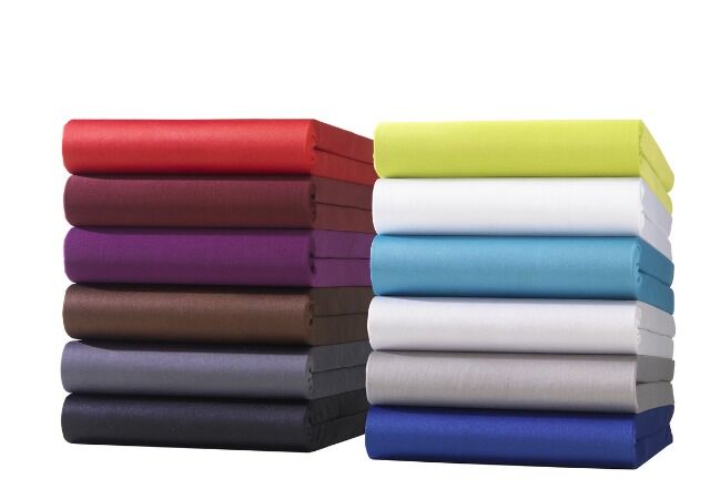 Mikrofaser Spannbettlaken Betttuch 100% Polyester Microfaser 90 x 200 cm - 100 x 200 cm Bettlaken