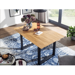 Esstisch Eiche +Keilverzinkt +Ausziehbar 160/210x90 cm