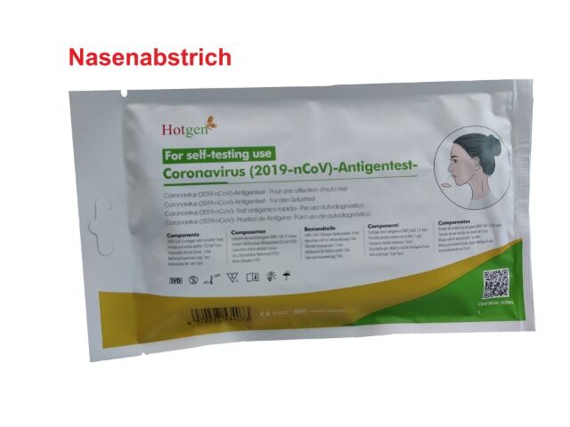 Hotgen Coronavirus (2019-nCoV)-Antigentest 1 SET MHD 11/2025