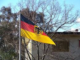 Deutschland mit Adler Flagge 90cm X 150cm mit Öse