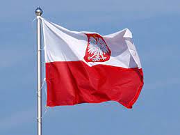 Poland Flagge 90cm X 150cm mit Öse