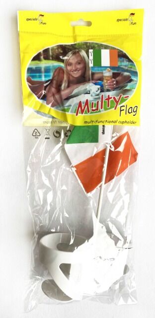 Getränkehalter / Flaggenhalter mit Länderfahnen, Großhandel Restposten