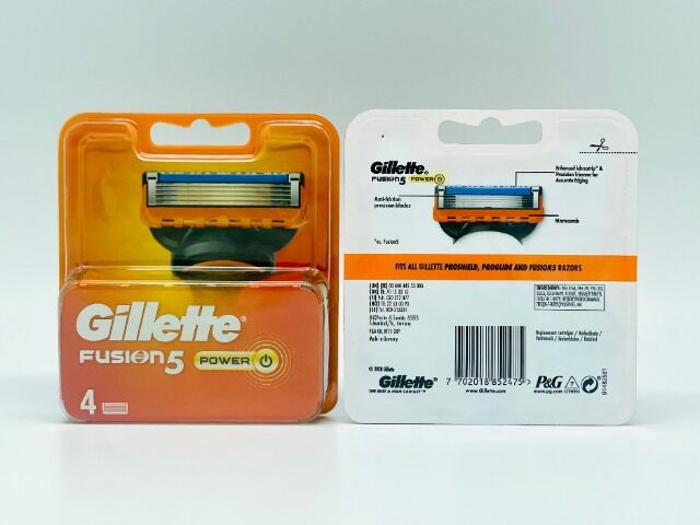 GILLETTE FUSION5 POWER RASIERKLINGEN 4ER
