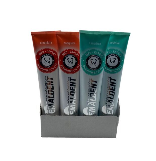 EMALDENT Zahnpasta Toothpaste original & whitening 125ml