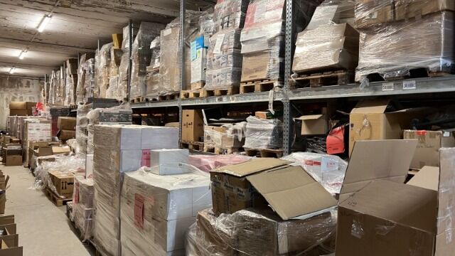 10.000 Paletten Restposten Großhandel Insolvenzware Sonderposten