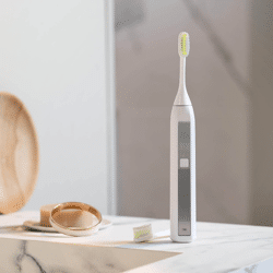 Silk'n Toothwave TW1PE1001 electric toothbrush in white Technology against discoloration & tartar Sonic toothbrush Dental care