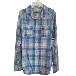 Damen casual Hemd lang Arm Freizeithemd aus Baumwolle SM494 