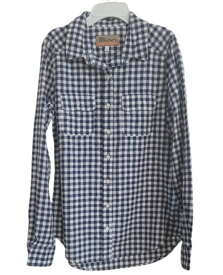 Ladies casual shirt long sleeve cotton shirt SM494 