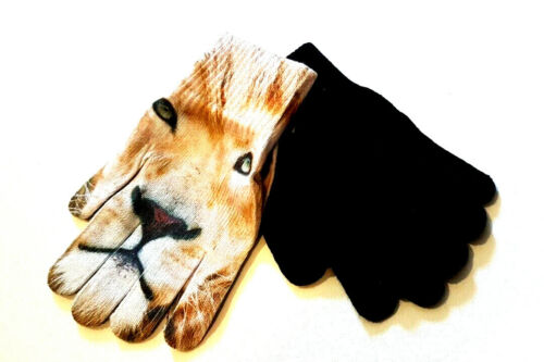 Kinder Handschuhe 2-er Pack mit Tigermuster und Basic von C&A