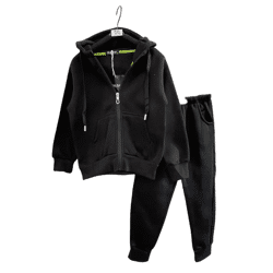 Kinder Jogginganzug Sportanzug Basic J-22 mit Reißverschluss ,Kapuze