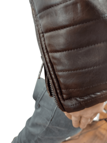 Herren Herbst Winter Jacke . Kunstleder PU