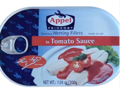 Appel - Hering Filets in Tomaten Sauce - 200g 