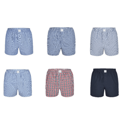 MG-1 Boxershorts MG-45-925-00 Größe S 6er Pack Herren Unterhosen Baumwolle Boxershort Short Unterhose Unterhosen Bekleidung Herren 