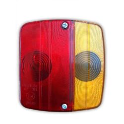 Trailer light | four-function | number plate with lighting