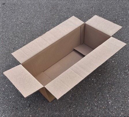 Versandkarton 2-wellig  Innenmaße LxBxH 535x225x155mm 