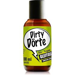 Dirty Dörte Gleitgel 100ml Bio & Vegan Gleitmittel auf Wasserbasis 100% recycelte Kunststofflasche Gleitcreme Schmiermittel Erotik Erotisch