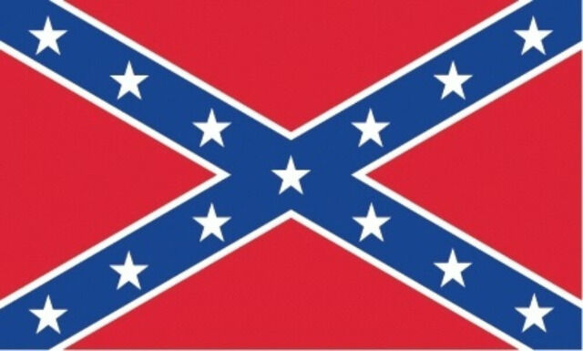 XXL Flagge Südstaaten 250 x 150 cm Fahne mit 3 Ösen  USA Bundesstaat Bundesstaaten Konföderierten Dixieland Sturmfahne Hissflagge Hissfahne 