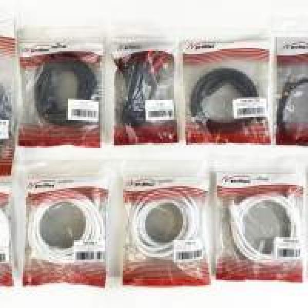 Profitec AV Kabel und Zubehör Mix, Strom für TV, Fernseher, SMART TV, PC, TV-Zubehör, Lautsprecher u.a, Restposten Großhandel