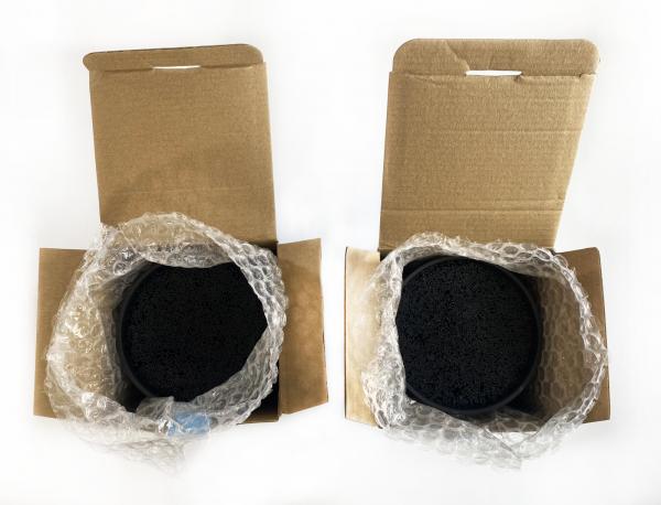 Messerblock mit herausnehmbaren Borsteneinsatz, 11 x 22 cm