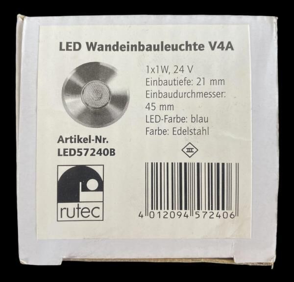 Großhandel Rutec Einbaulampen Strahler, Beleuchtungstechnik, LED Einbaulampen, LED Deckenleuchten, LED Einbauspots Restposten