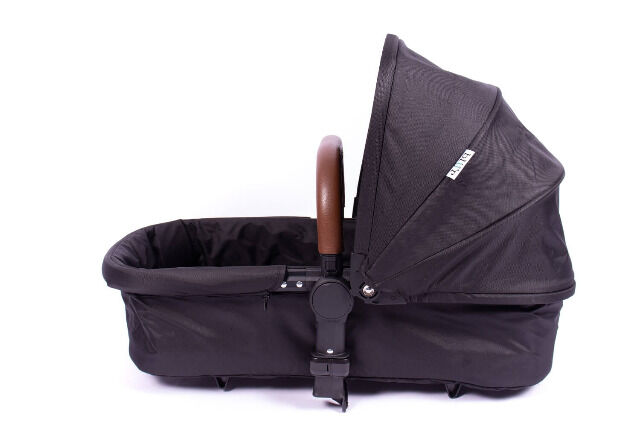 Blij´r Sam schwarz 2in1 Luxus Kombi Kinderwagen 360 Grad drehbar Buggy Baby Babyschale Sportbuggy Neugeborenes Eltern Fahren Wandern Laufen