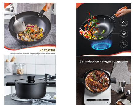 Sky light pans&cooking pot