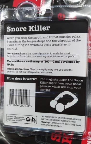 Sets Schnarchstopper Großhandel, Anti-Schnarch Nasenclip, Atmungshilfe Restposten