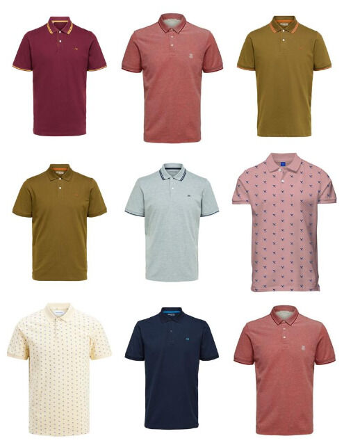 Selected Jack & Jones Herren Poloshirts Mix