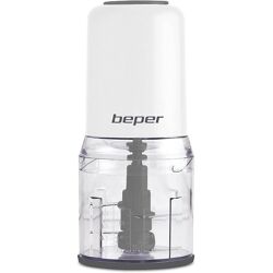 Beper BP.552 Universal-Zerkleinerer mit doppelter Klinge für gleichmäßiges Mahlen und Zerkleinern Haushalt zerschnetzeln Schredder Mörser