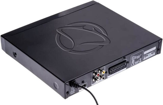 Manta DVD072 Emperor Basic HDMI DVD & CD Player mit USB Anschluss  DivX, XviD, SCART, Co-Axial, fernsehen, hören, Video, Audio, Serienabend