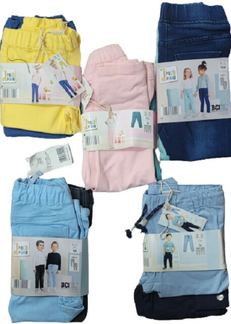 Kinder 2-pack Hose jeans joggers joggings Mädchen und Jungs