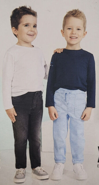 Kinder 2-pack Hose jeans joggers joggings Mädchen und Jungs